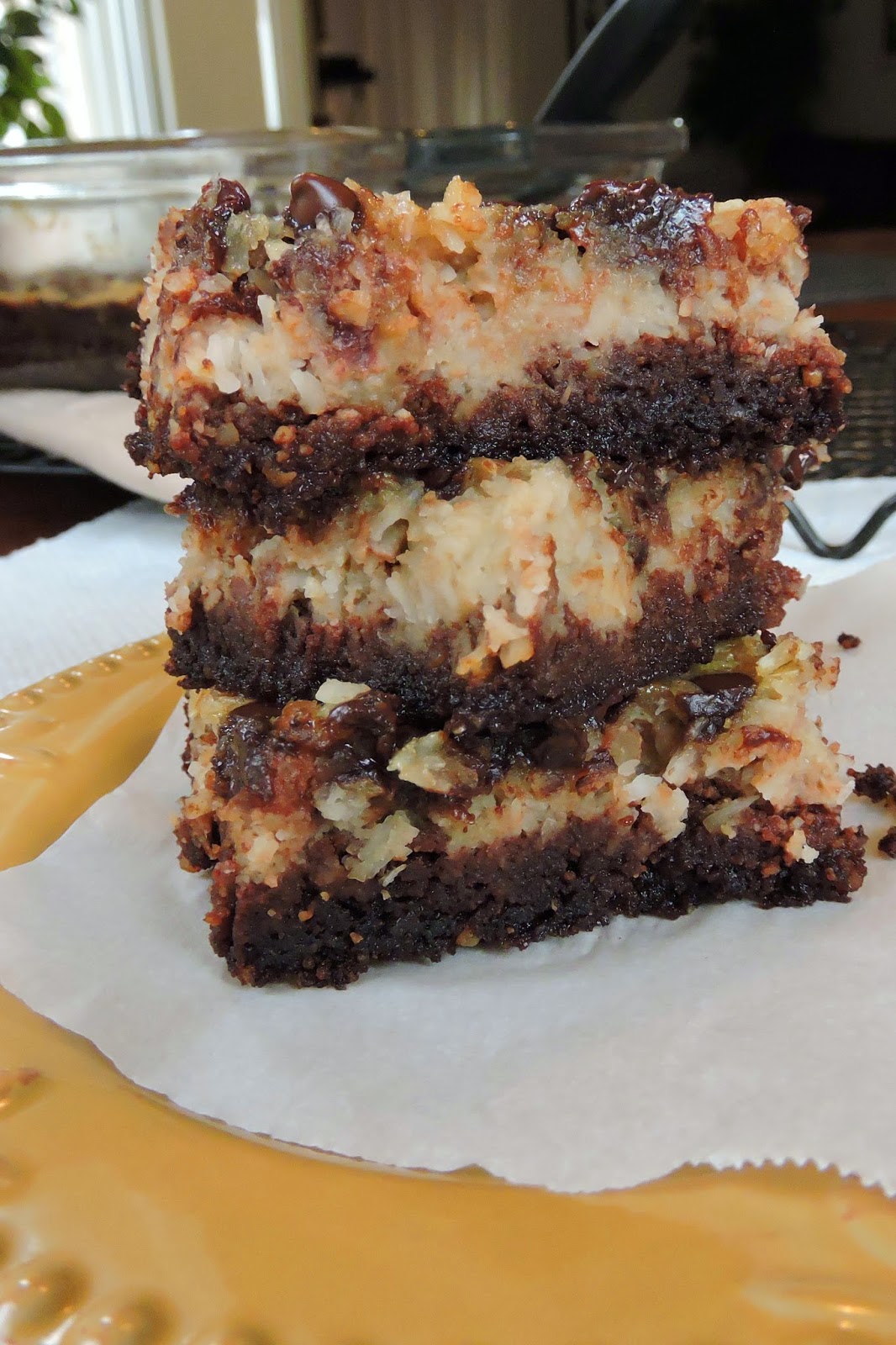 Featured image of post German Chocolate Cake Paula Deen Three layers of moist chocolate cake that are stacked one on top of another with a so what is the history of the german chocolate cake