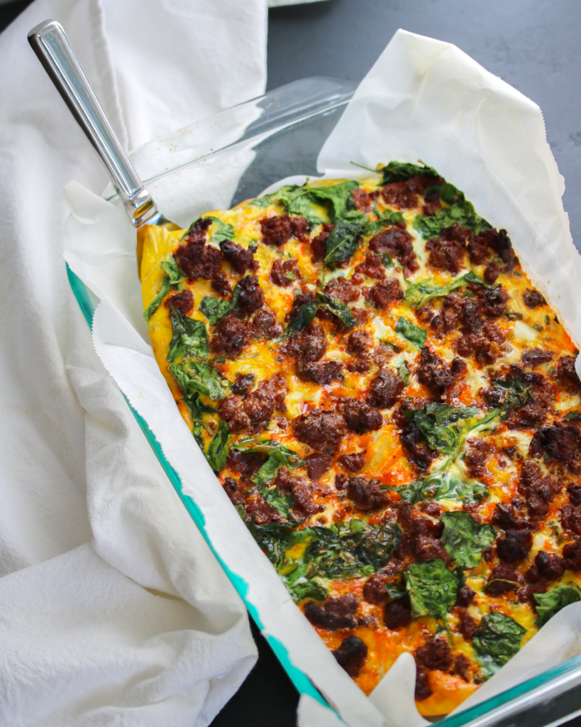 Easy Chorizo Breakfast Bake Paleo, Keto Just Jessie B