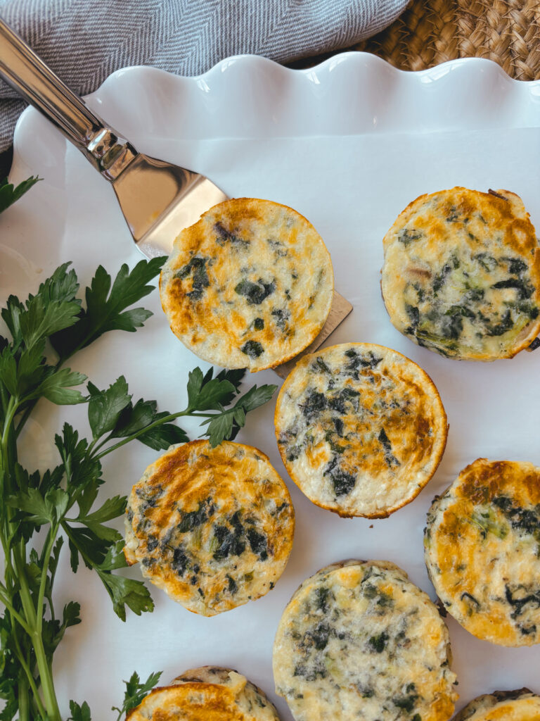 Kale & Mushroom Egg Bites GF Starbucks Copycat Just Jessie B
