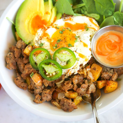 Whole30 Breakfast Hash Power Bowls Just Jessie B