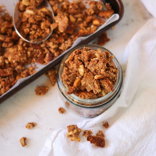 Maple Almond Butter Granola PALEO, Grain Free Just Jessie B