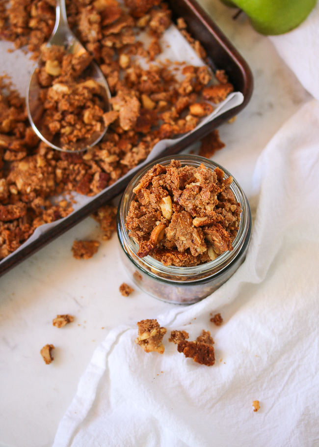 Maple Almond Butter Granola PALEO, Grain Free Just Jessie B