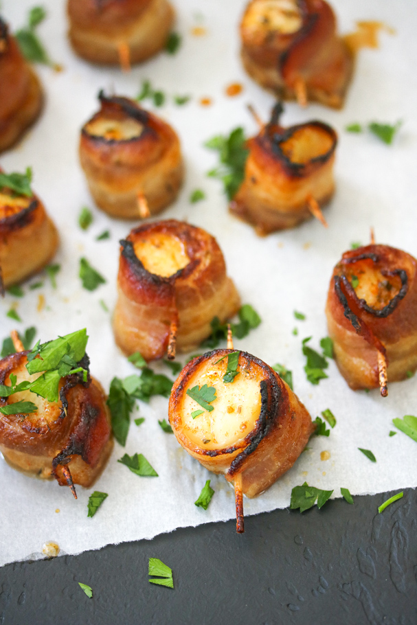 Bacon Wrapped Scallops Paleo, Keto, Whole30 Just Jessie B
