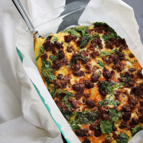Easy Chorizo Breakfast Bake | Paleo, Keto – Just Jessie B
