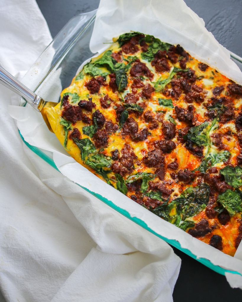 Easy Chorizo Breakfast Bake | Paleo, Keto – Just Jessie B