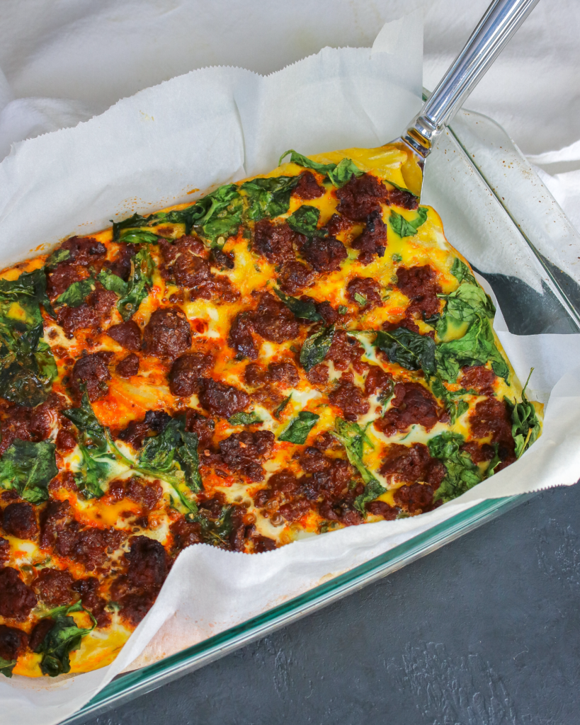 Easy Chorizo Breakfast Bake Paleo, Keto Just Jessie B