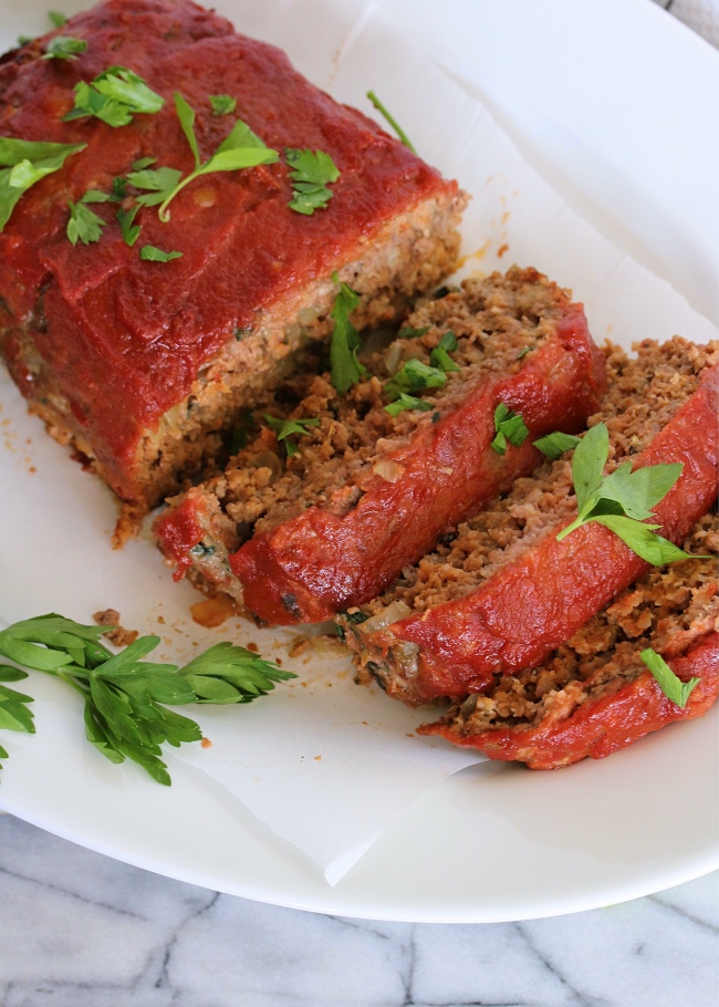 Italian Style Meatloaf PALEO, Whole30 Just Jessie B